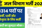 Water Dept Vacancy 2025